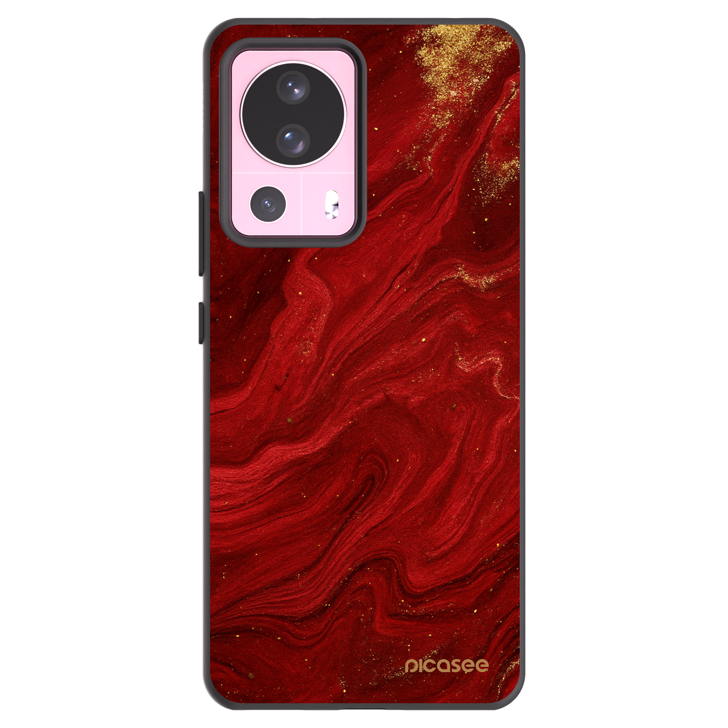 Picasee silikónový čierny obal pre Xiaomi 13 Lite - Red