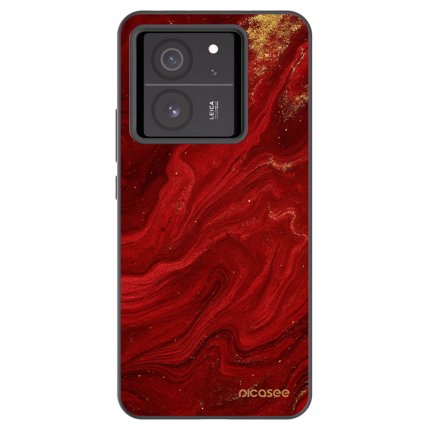 Picasee silikónový čierny obal pre Xiaomi 13T Pro - Red