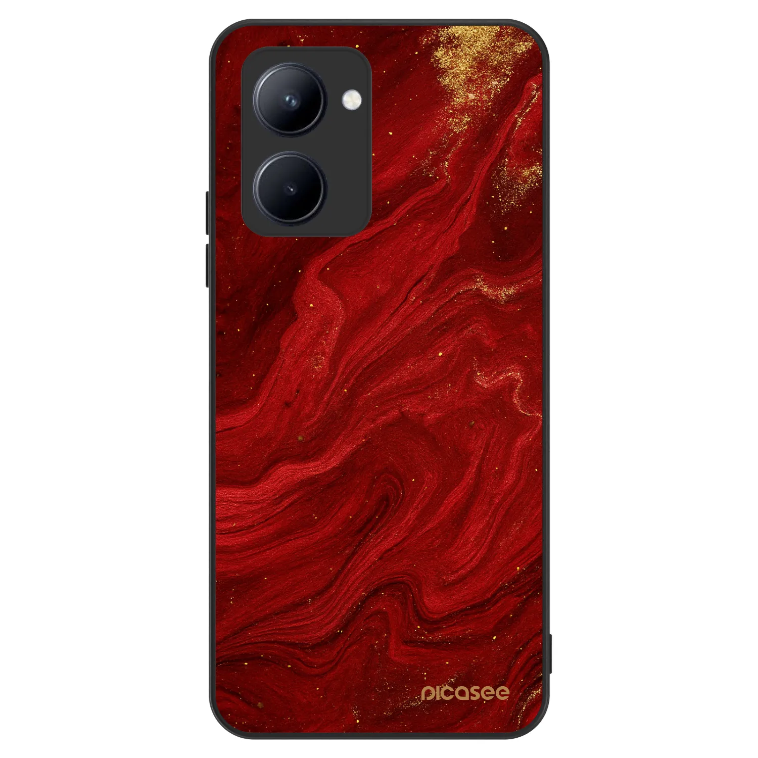 Picasee ULTIMATE CASE pro Realme C33 (2023) - Red