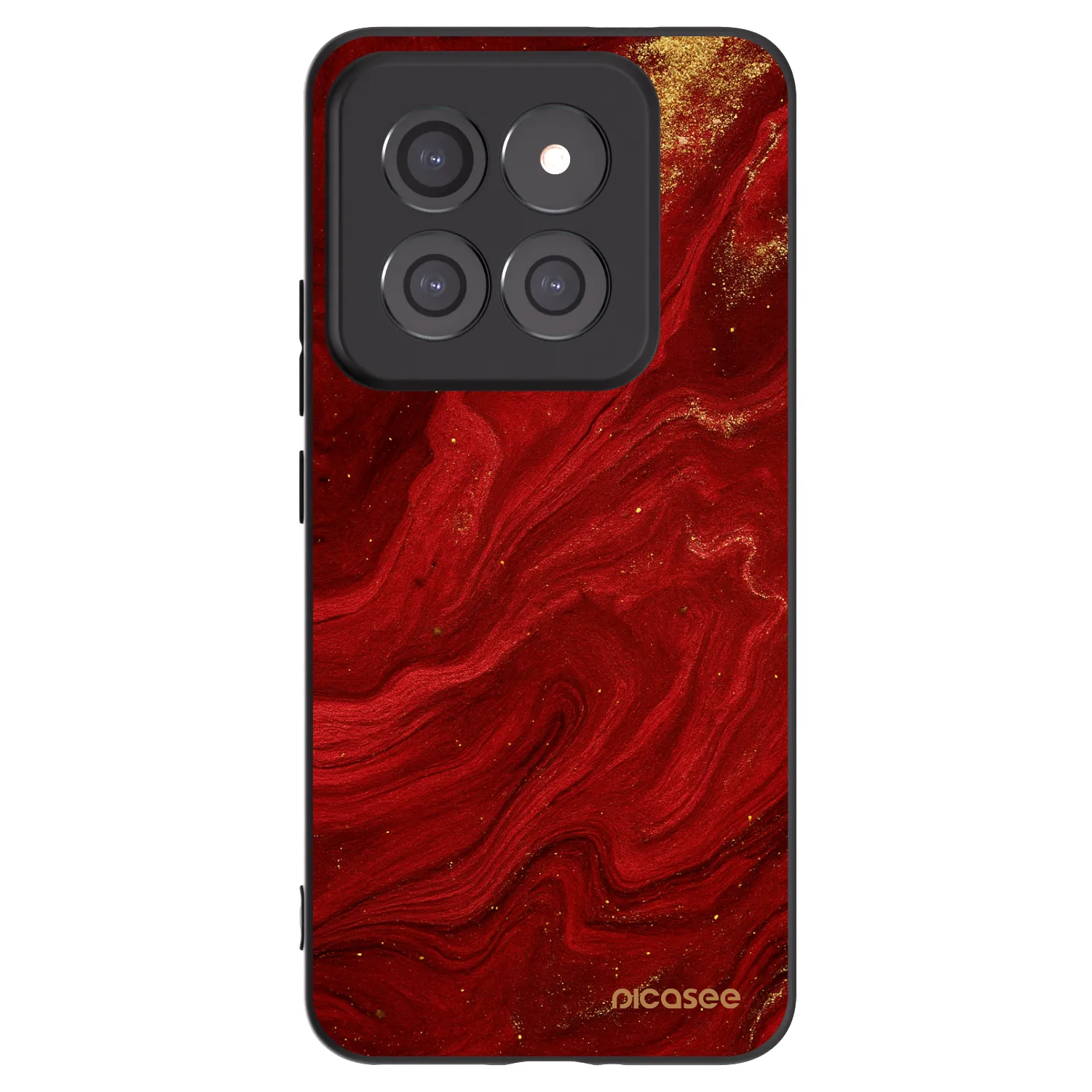 Picasee silikónový čierny obal pre Xiaomi 14 Pro - Red