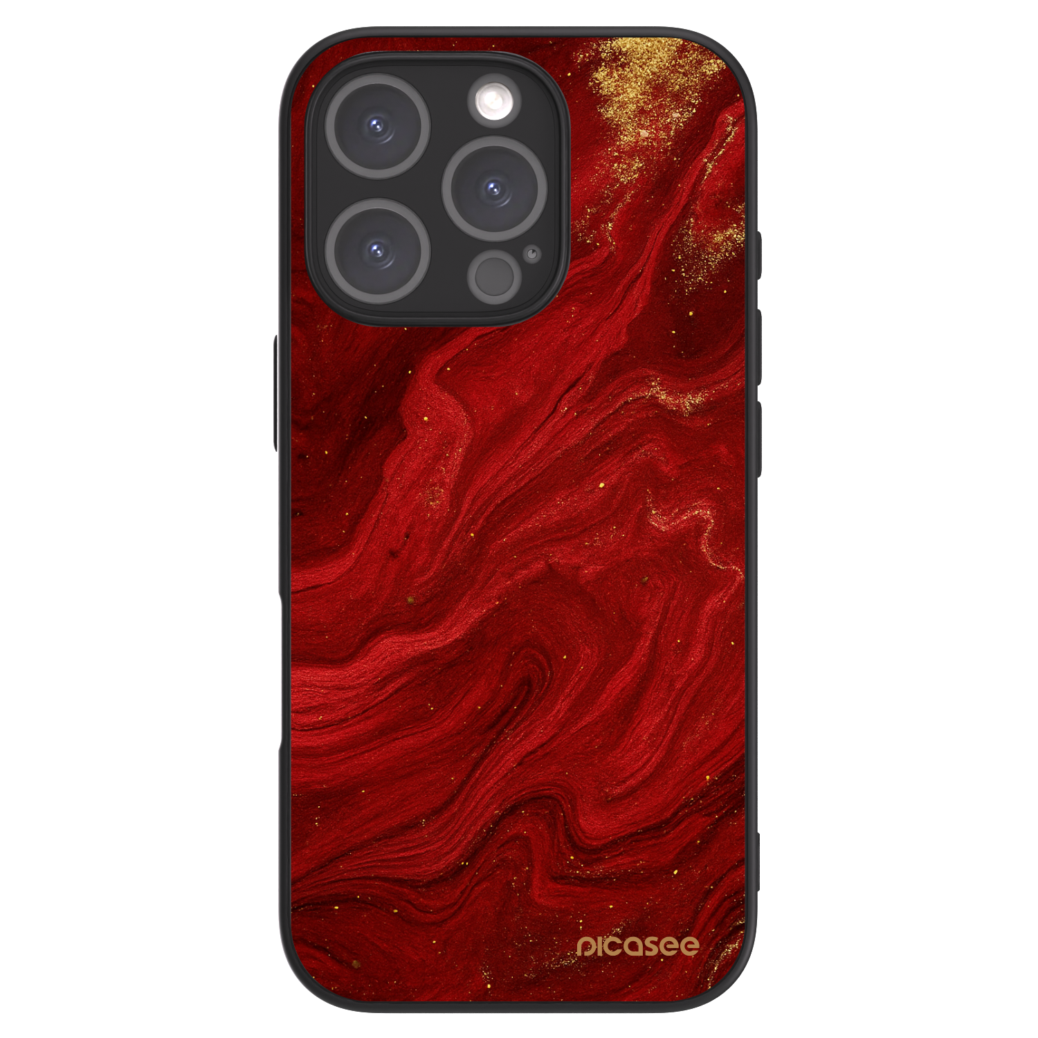 Picasee ULTIMATE CASE MagSafe pro Apple iPhone 16 Pro - Red