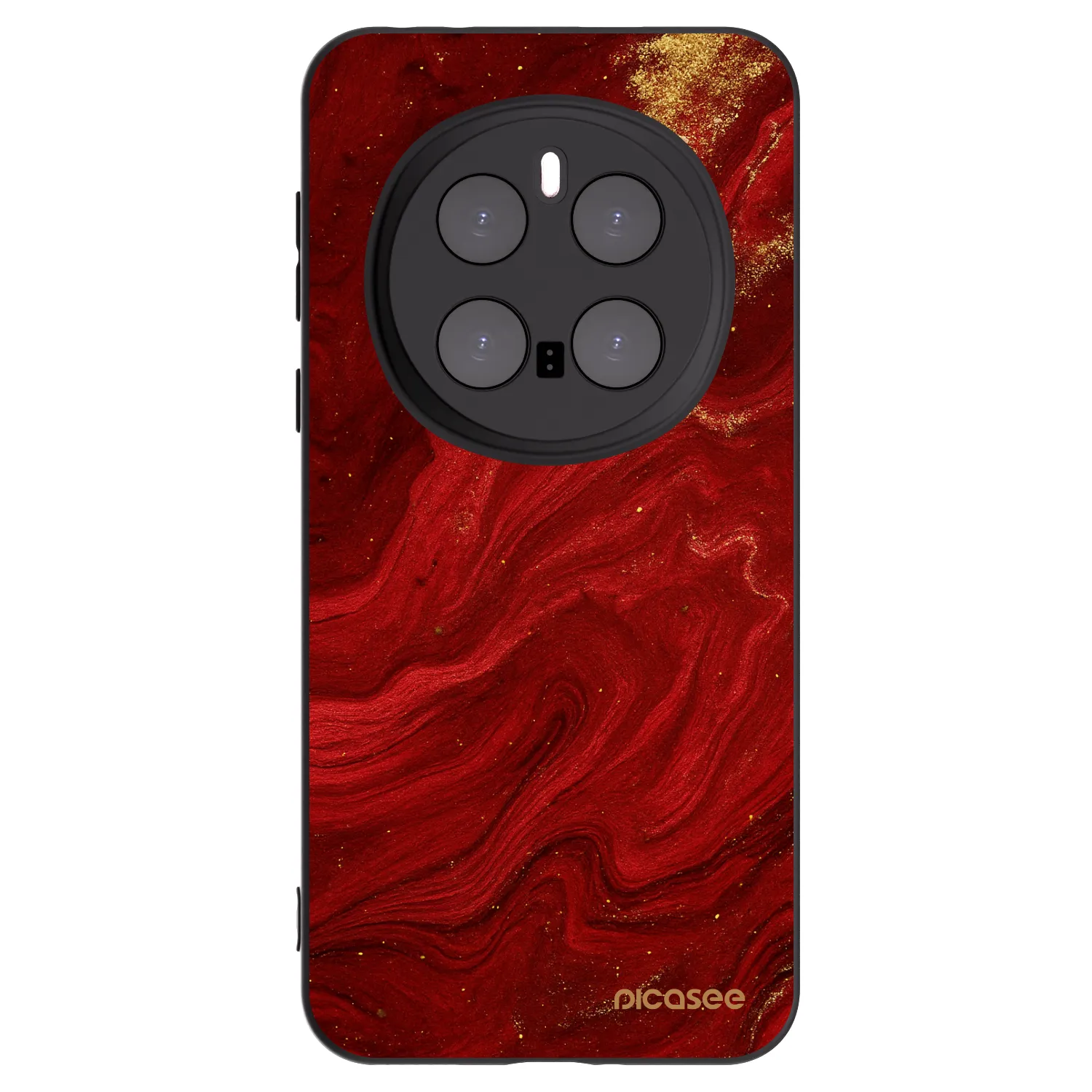 Picasee silikónový čierny obal pre Honor Magic7 Pro 5G - Red