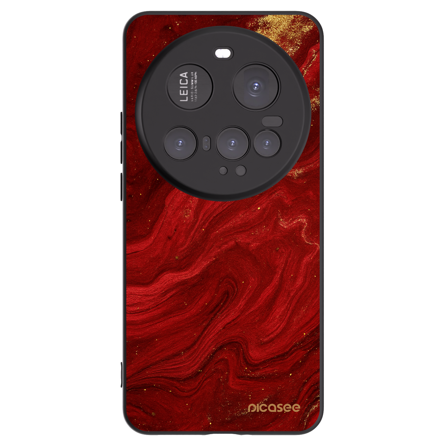 Picasee silikónový čierny obal pre Xiaomi 15 Ultra - Red