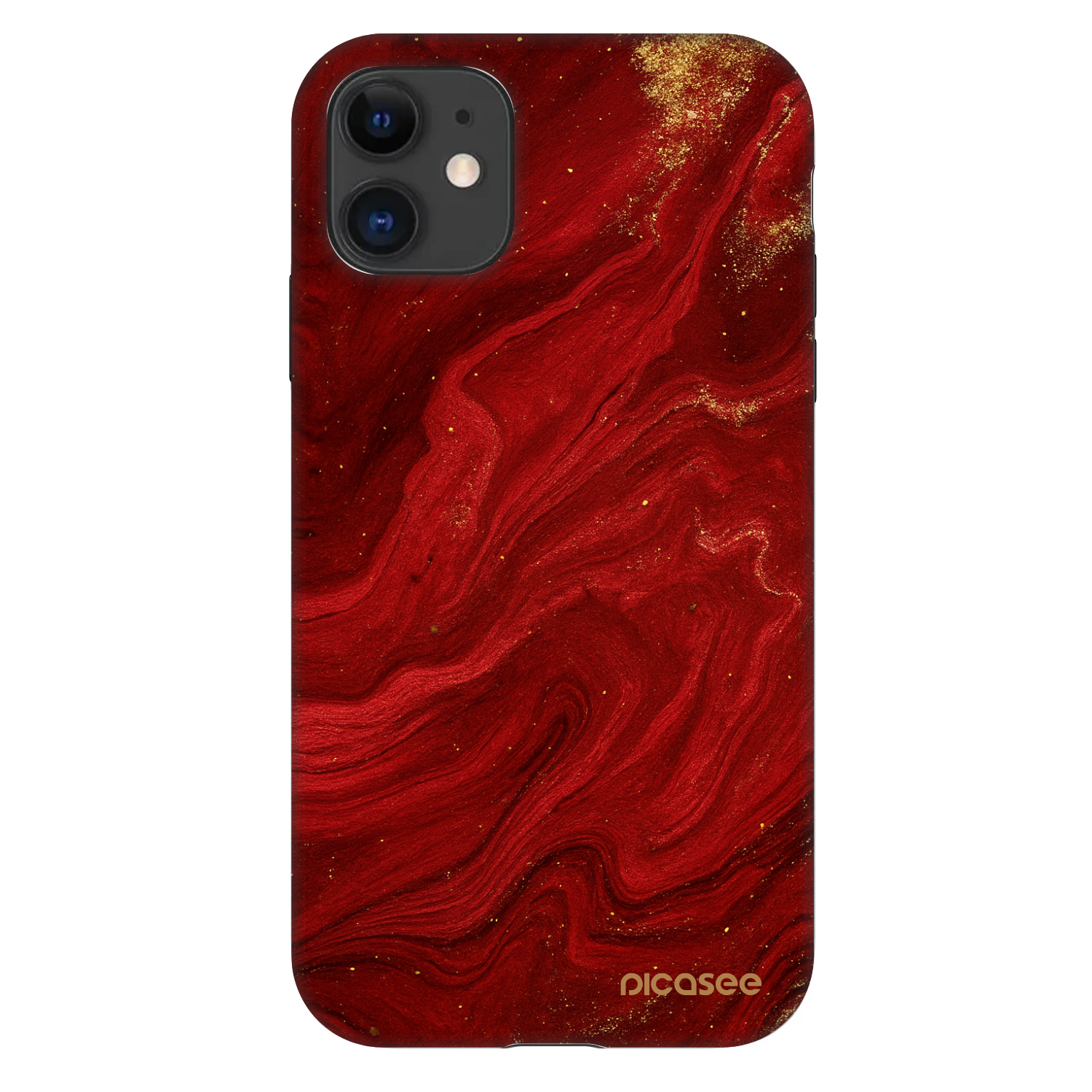 Picasee Fashion Case pre Apple iPhone 11 - Red