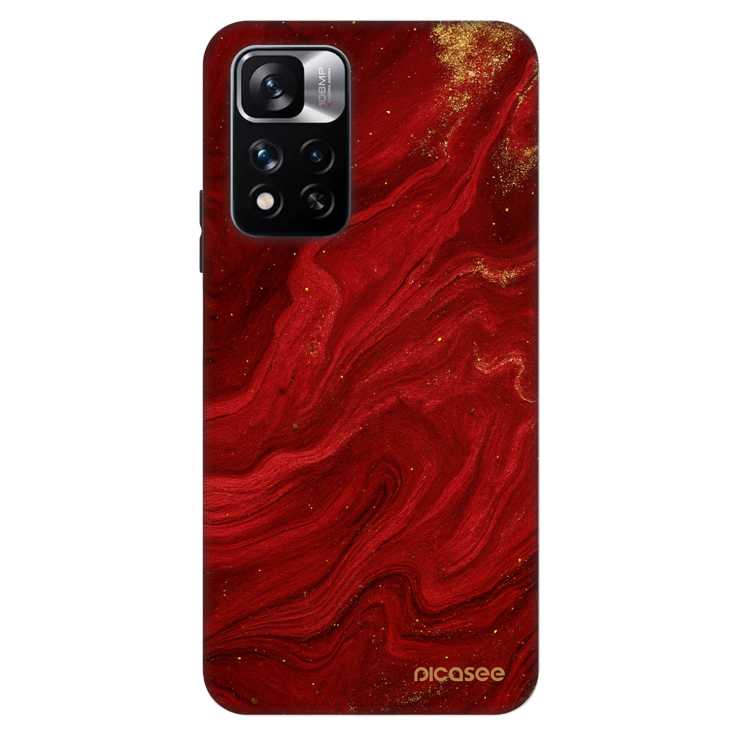 Picasee Fashion Case pre Xiaomi Redmi Note 11 Pro - Red