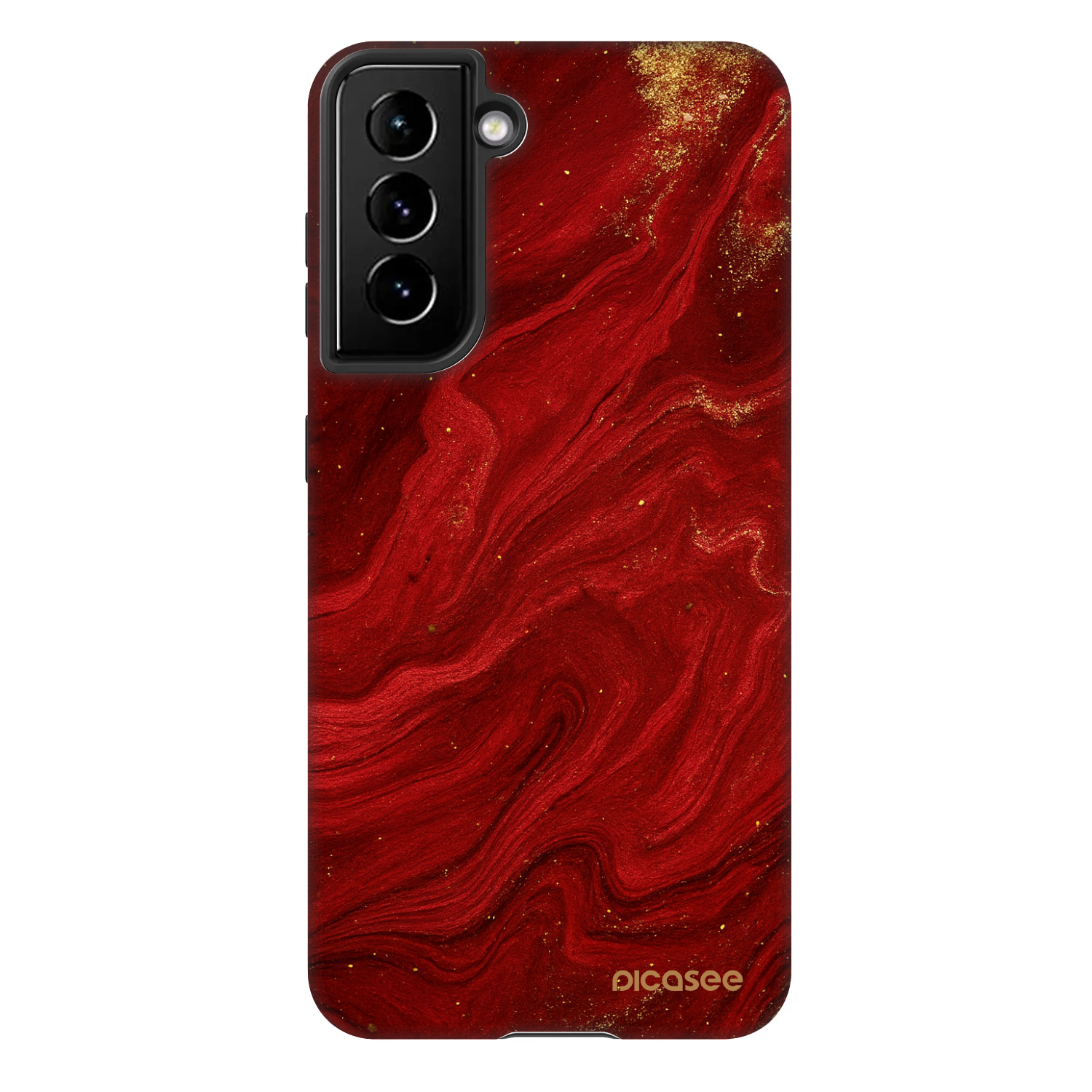 Picasee Fashion Case pre Samsung Galaxy S22 5G - Red