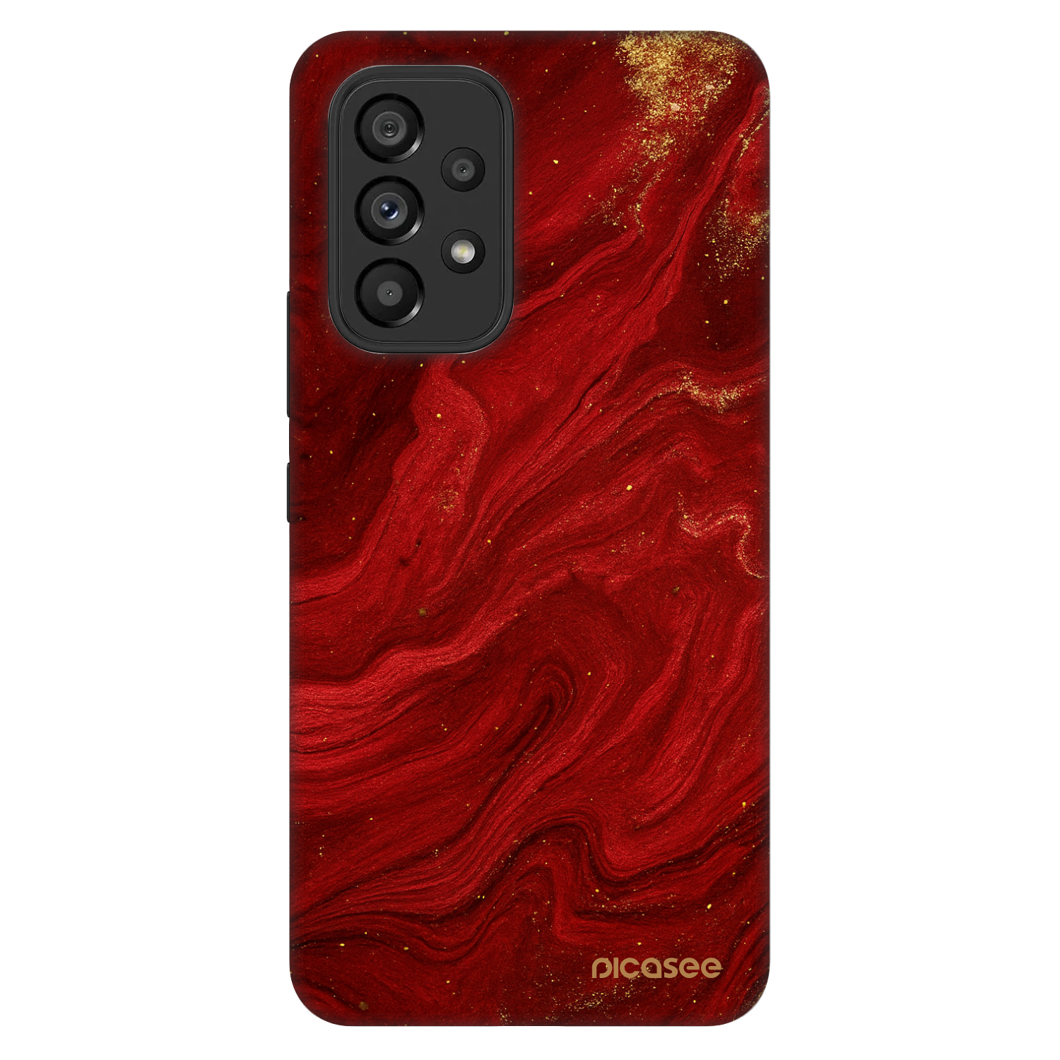 Picasee Fashion Case pre Samsung Galaxy A53 5G A536 - Red