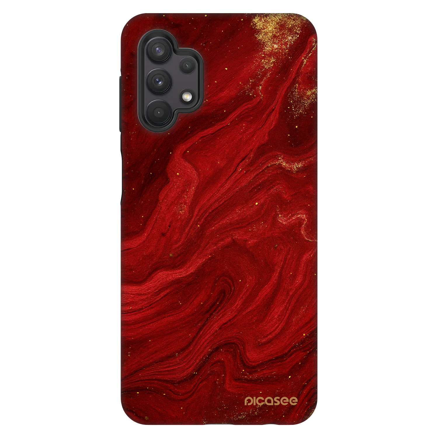 Picasee Fashion Case pre Samsung Galaxy A32 5G A326B - Red