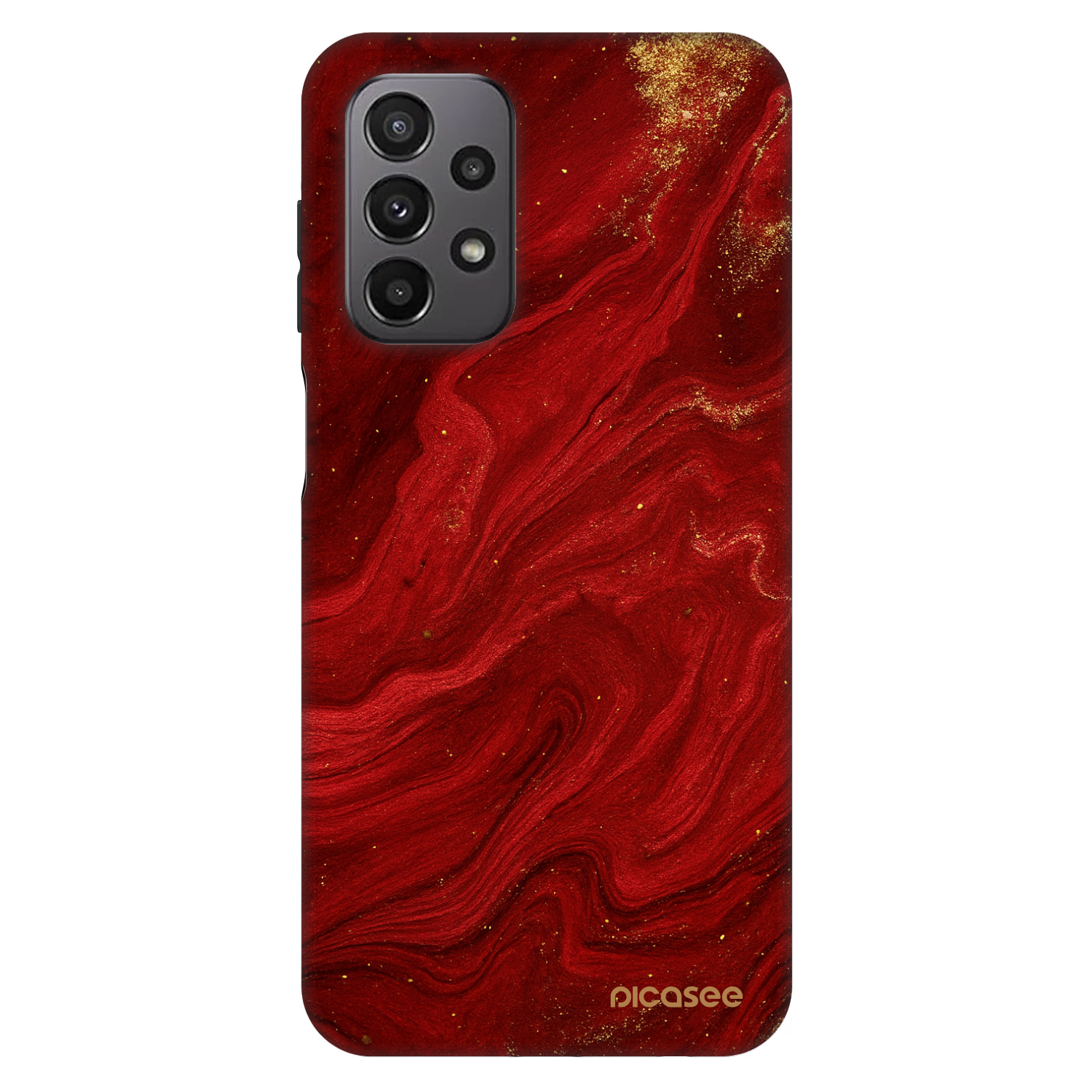 Picasee Fashion Case pre Samsung Galaxy A23 A235F 4G - Red