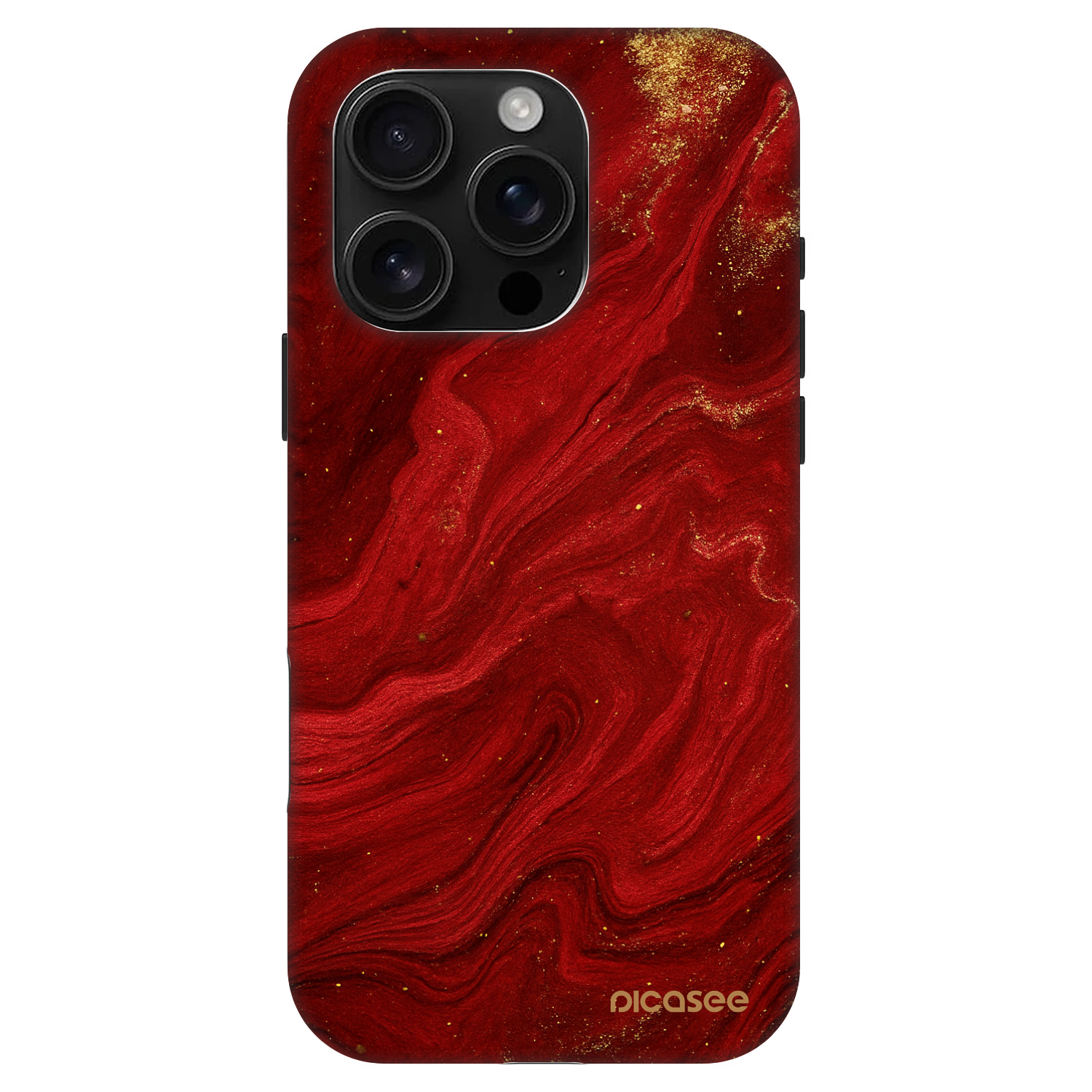 Picasee Fashion Case MagSafe pre Apple iPhone 16 Pro - Red