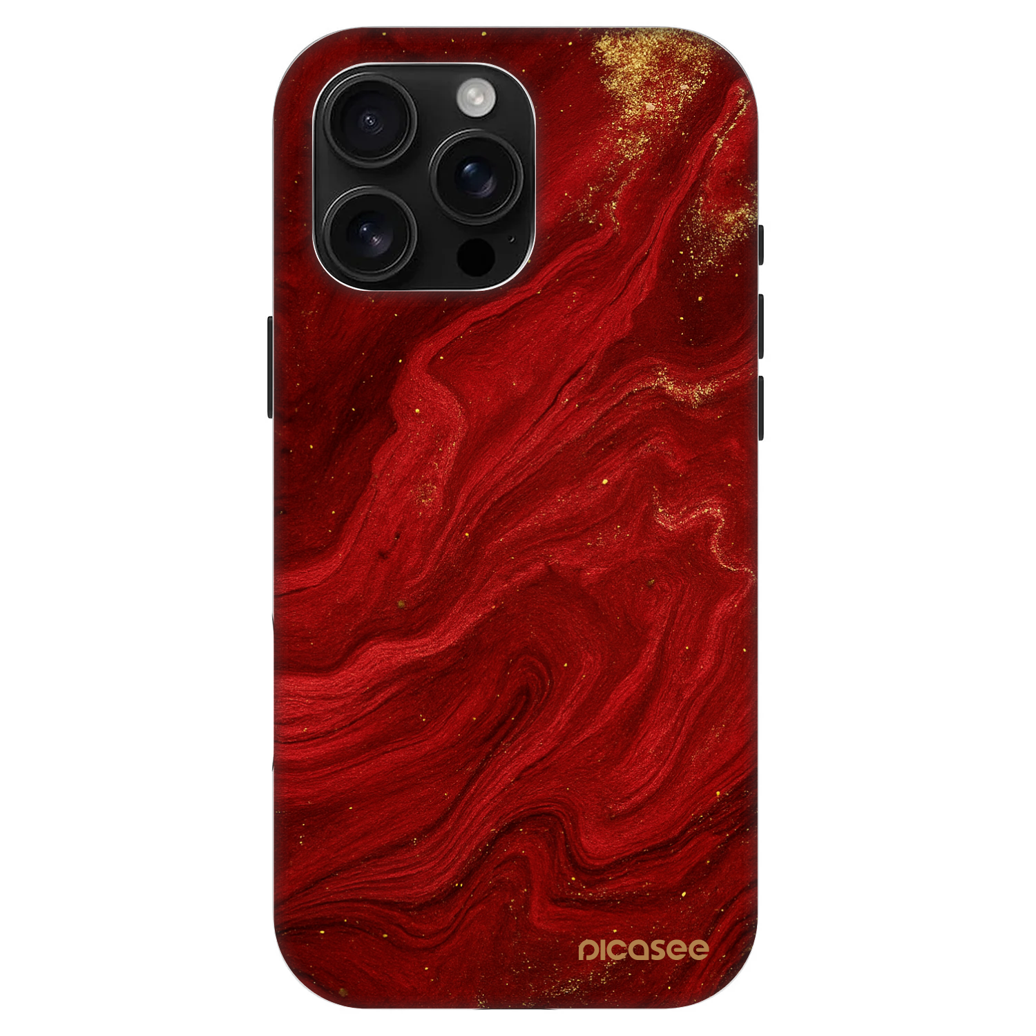 Picasee Fashion Case MagSafe pre Apple iPhone 16 Pro Max - Red