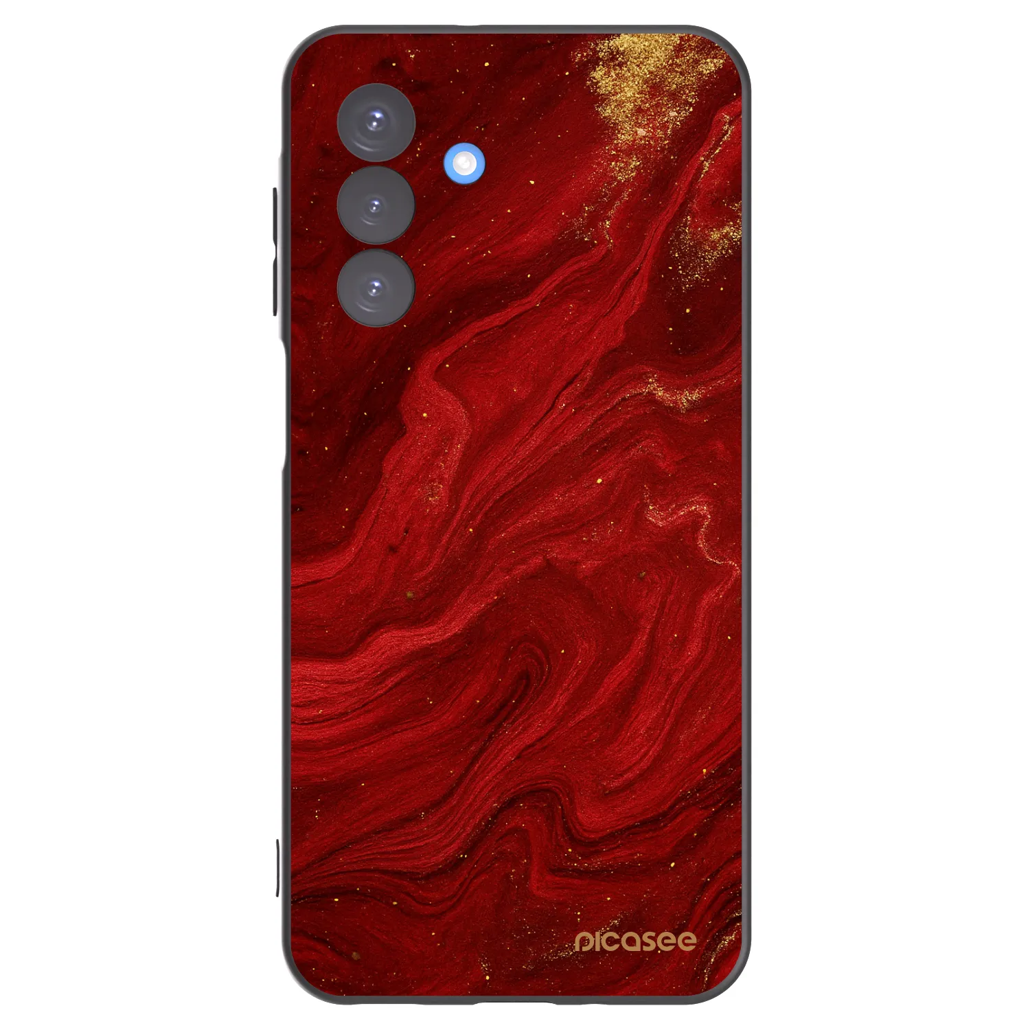 Picasee silikónový čierny obal pre Samsung Galaxy A17 5G - Red