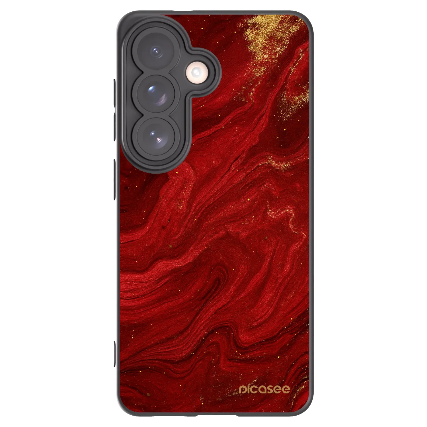 Picasee silikónový čierny obal pre Samsung Galaxy S26 - Red