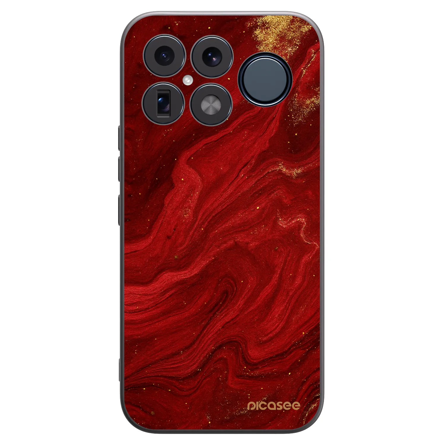 Picasee silikónový čierny obal pre Xiaomi Poco F8 Ultra - Red