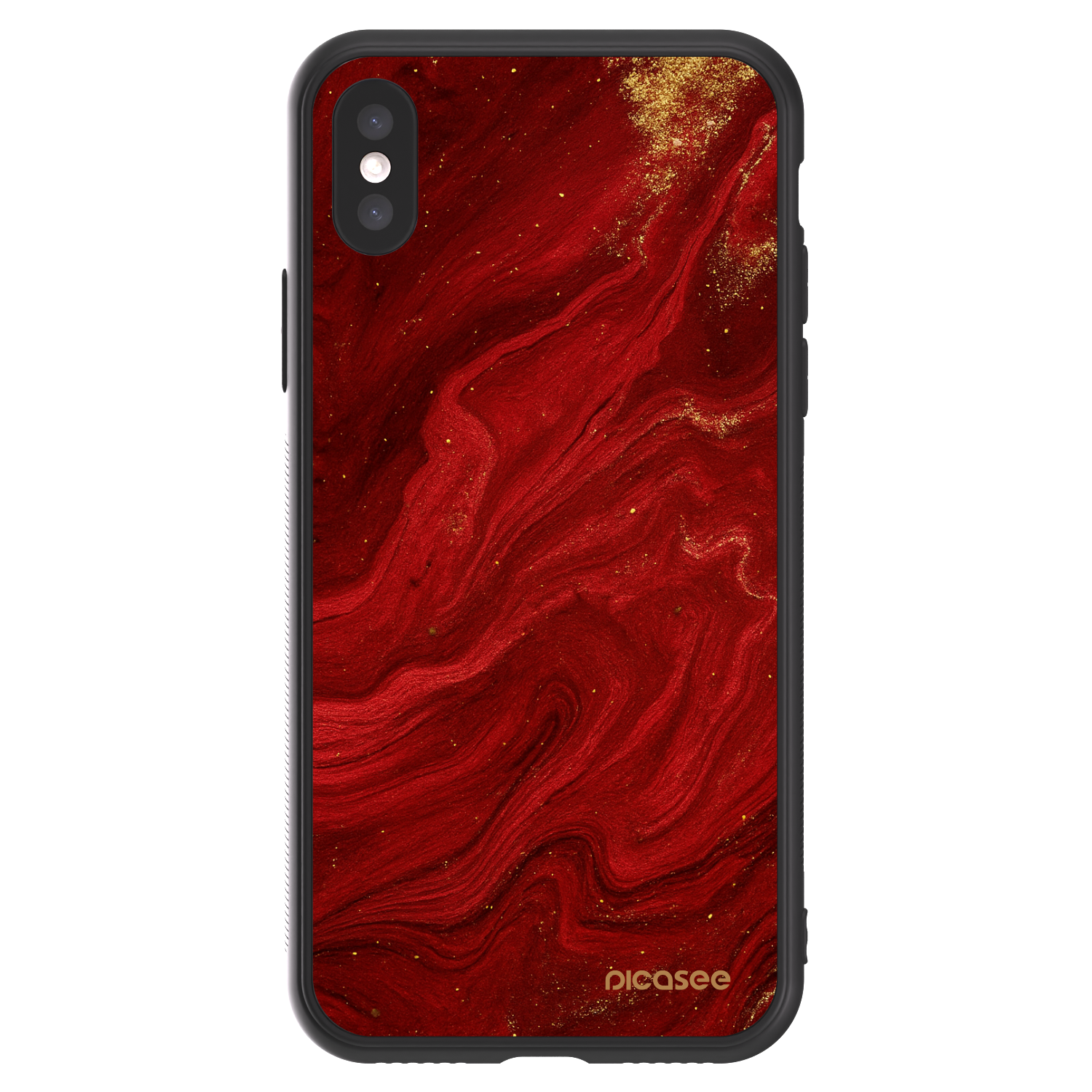 Picasee ULTIMATE CASE pro Apple iPhone X/XS - Red