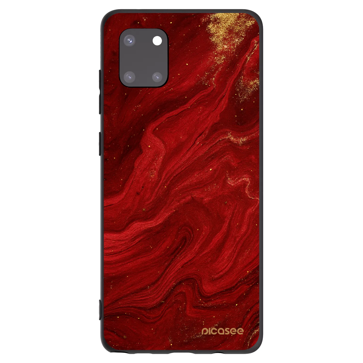 Picasee silikónový čierny obal pre Samsung Galaxy Note 10 Lite N770F - Red