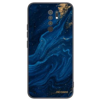 Picasee silikónový čierny obal pre Xiaomi Redmi 9 - Blue