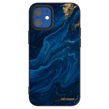 Picasee silikónový čierny obal pre Apple iPhone 12 mini - Blue