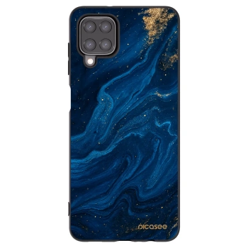 Picasee silikónový čierny obal pre Samsung Galaxy A12 A125F - Blue