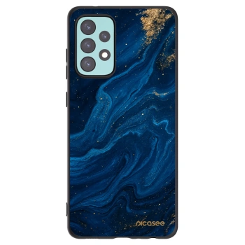 Picasee silikónový čierny obal pre Samsung Galaxy A72 A725F - Blue