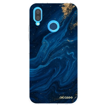 Picasee silikónový prehľadný obal pre Huawei P20 Lite - Blue