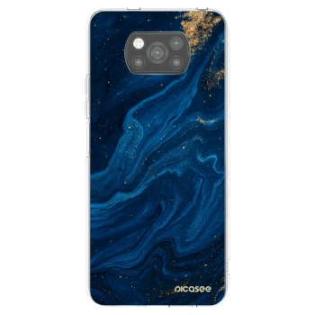 Picasee silikónový čierny obal pre Xiaomi Poco X3 Pro - Blue