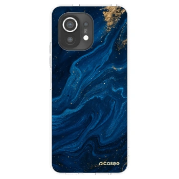 Picasee silikónový prehľadný obal pre Xiaomi Mi 11 - Blue