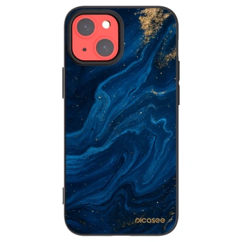 Picasee silikónový čierny obal pre Apple iPhone 13 mini - Blue