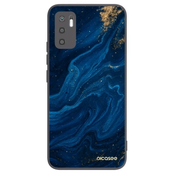 Picasee silikónový čierny obal pre Xiaomi Redmi Note 10 5G - Blue