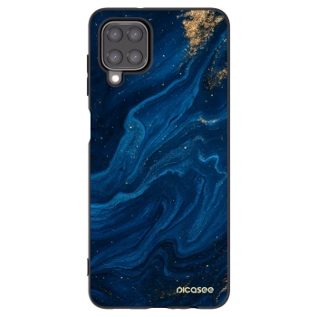 Picasee silikónový čierny obal pre Samsung Galaxy M12 M127F - Blue