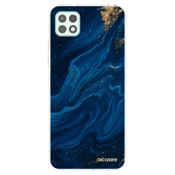 Picasee silikónový prehľadný obal pre Samsung Galaxy A22 A226B 5G - Blue
