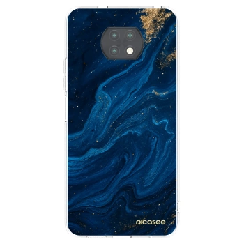 Picasee silikónový prehľadný obal pre Xiaomi Redmi Note 9T - Blue