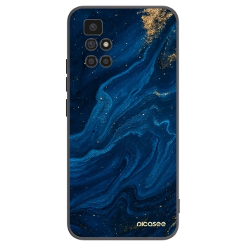 Picasee silikónový čierny obal pre Xiaomi Redmi 10 - Blue