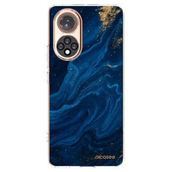 Picasee silikónový prehľadný obal pre Honor 50 5G - Blue