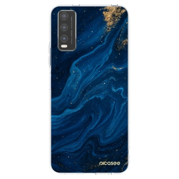 Picasee silikónový prehľadný obal pre Vivo Y20s - Blue