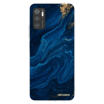 Picasee silikónový prehľadný obal pre Xiaomi Poco M3 Pro 5G - Blue