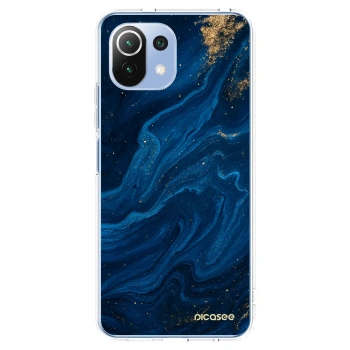 Picasee silikónový prehľadný obal pre Xiaomi 11 Lite 5G NE - Blue