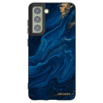 Picasee silikónový čierny obal pre Samsung Galaxy S21 FE 5G - Blue
