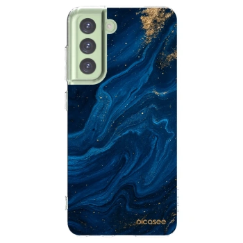 Picasee silikónový prehľadný obal pre Samsung Galaxy S21 FE 5G - Blue