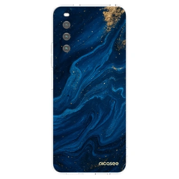 Picasee silikónový prehľadný obal pre Sony Xperia 10 IV 5G - Blue
