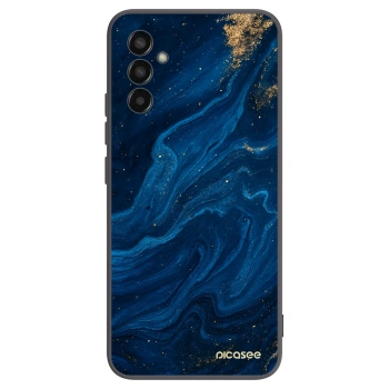 Picasee silikónový čierny obal pre Samsung Galaxy M13 M135F - Blue