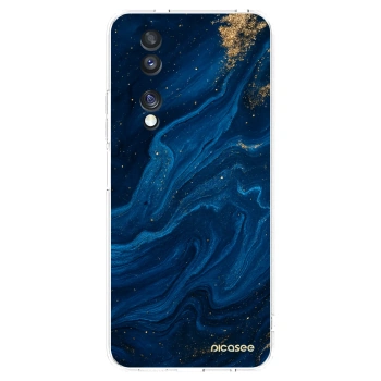 Picasee silikónový prehľadný obal pre Honor 70 - Blue