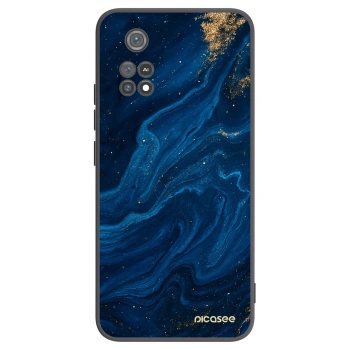 Picasee silikónový čierny obal pre Xiaomi Poco M4 Pro - Blue