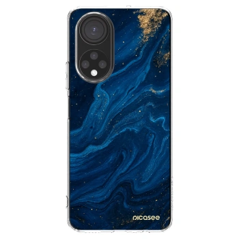 Picasee silikónový prehľadný obal pre Honor X7 - Blue