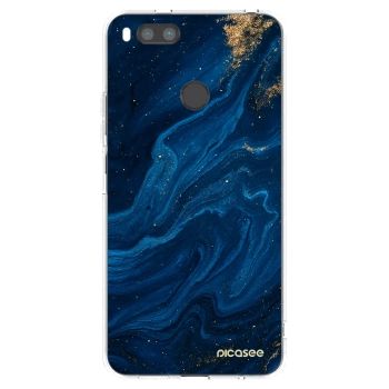 Picasee silikónový prehľadný obal pre Xiaomi Redmi A1 - Blue