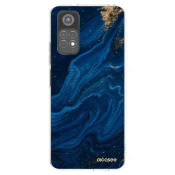 Picasee silikónový prehľadný obal pre Xiaomi Redmi Note 11S 5G - Blue