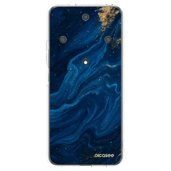 Picasee silikónový prehľadný obal pre Honor Magic5 Lite 5G - Blue
