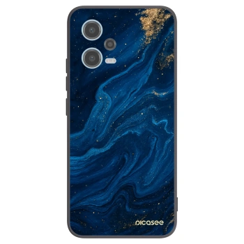 Picasee silikónový čierny obal pre Xiaomi Redmi Note 12 5G - Blue