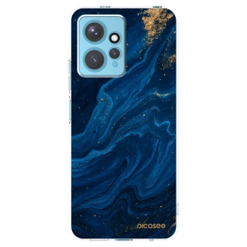 Picasee silikónový prehľadný obal pre Xiaomi Redmi Note 12 4G - Blue