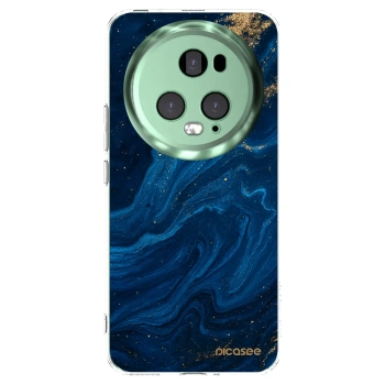 Picasee silikónový prehľadný obal pre Honor Magic5 Pro - Blue